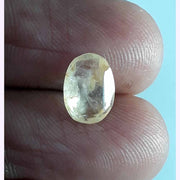 2.19 Ratt. Natural yellow sapphire with Govt Lab Certified-(6771)
